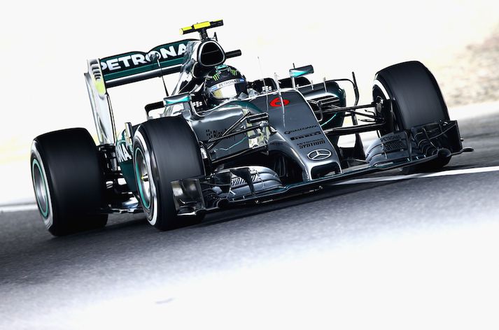 Nico Rosberg náði ráspól í Japan í dag.