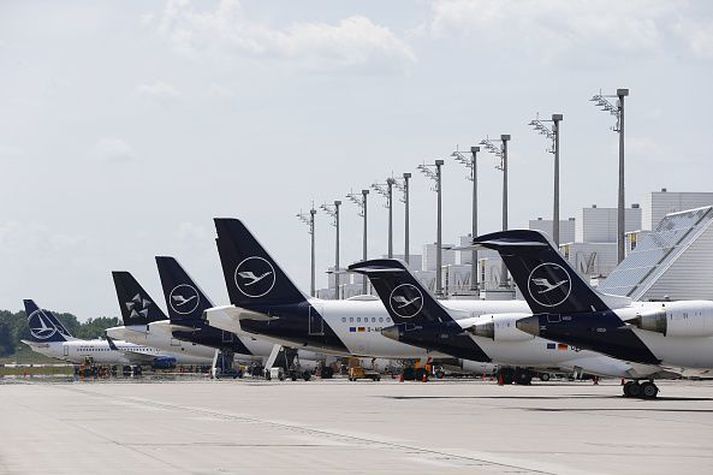 Lufthansa mun bjóða upp á flug þrisvar í viku.