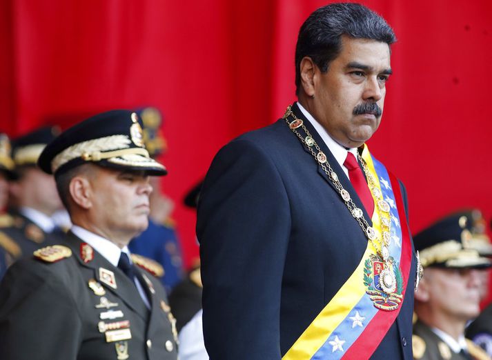 Nicolas Maduro, forseti Venesúela.