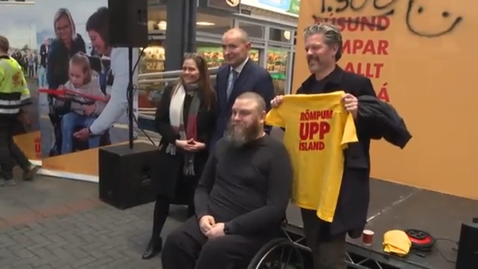 Haraldur Þorleifsson maður ársins Sjónvarp Vísir