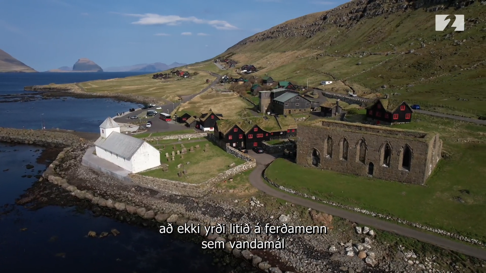 Færeyjar lokaðar vegna viðhalds - Sjónvarp - Vísir