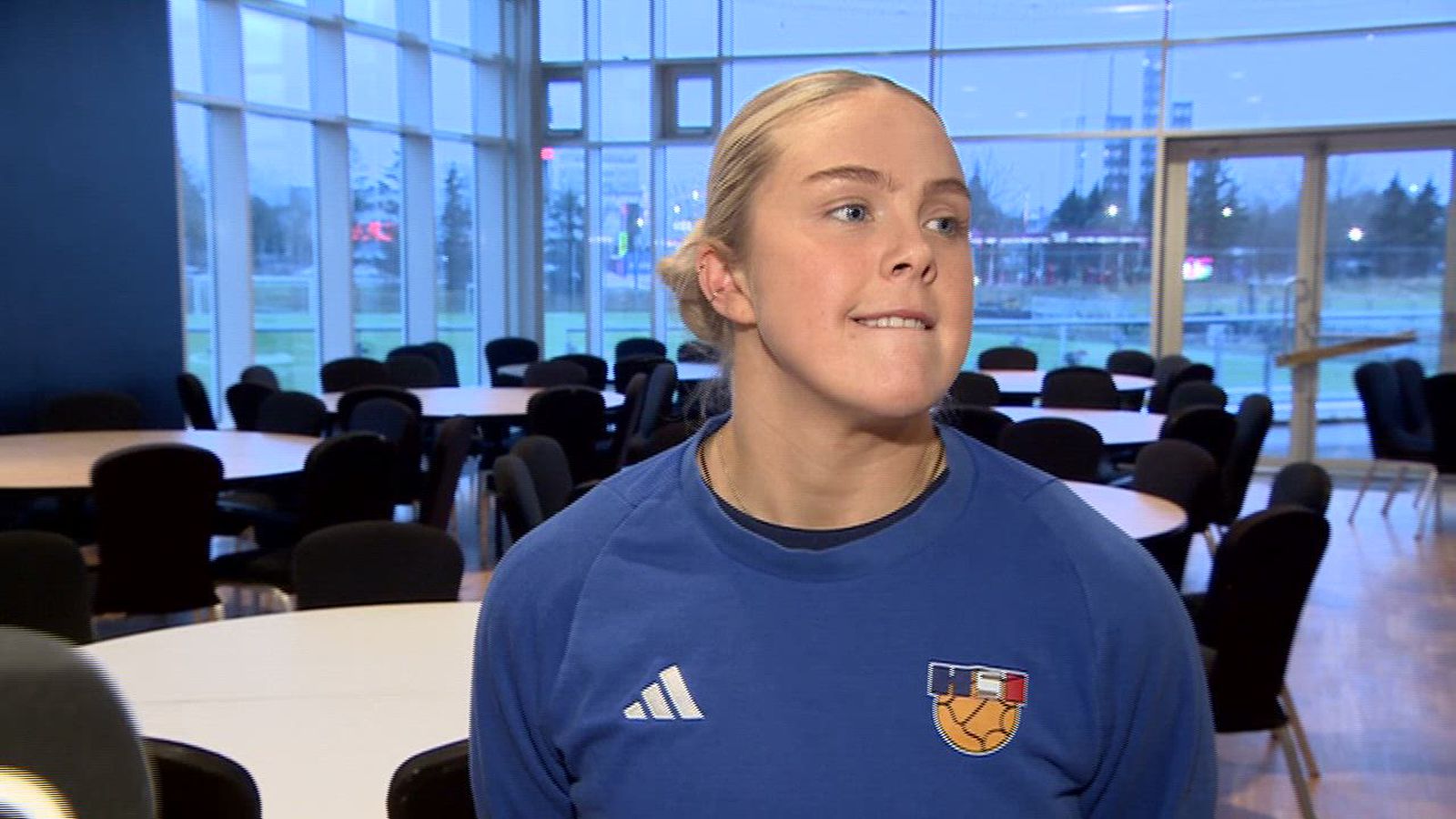 Þórey Anna smitaði liðsfélagana í landsliðinu - Sjónvarp - Vísir
