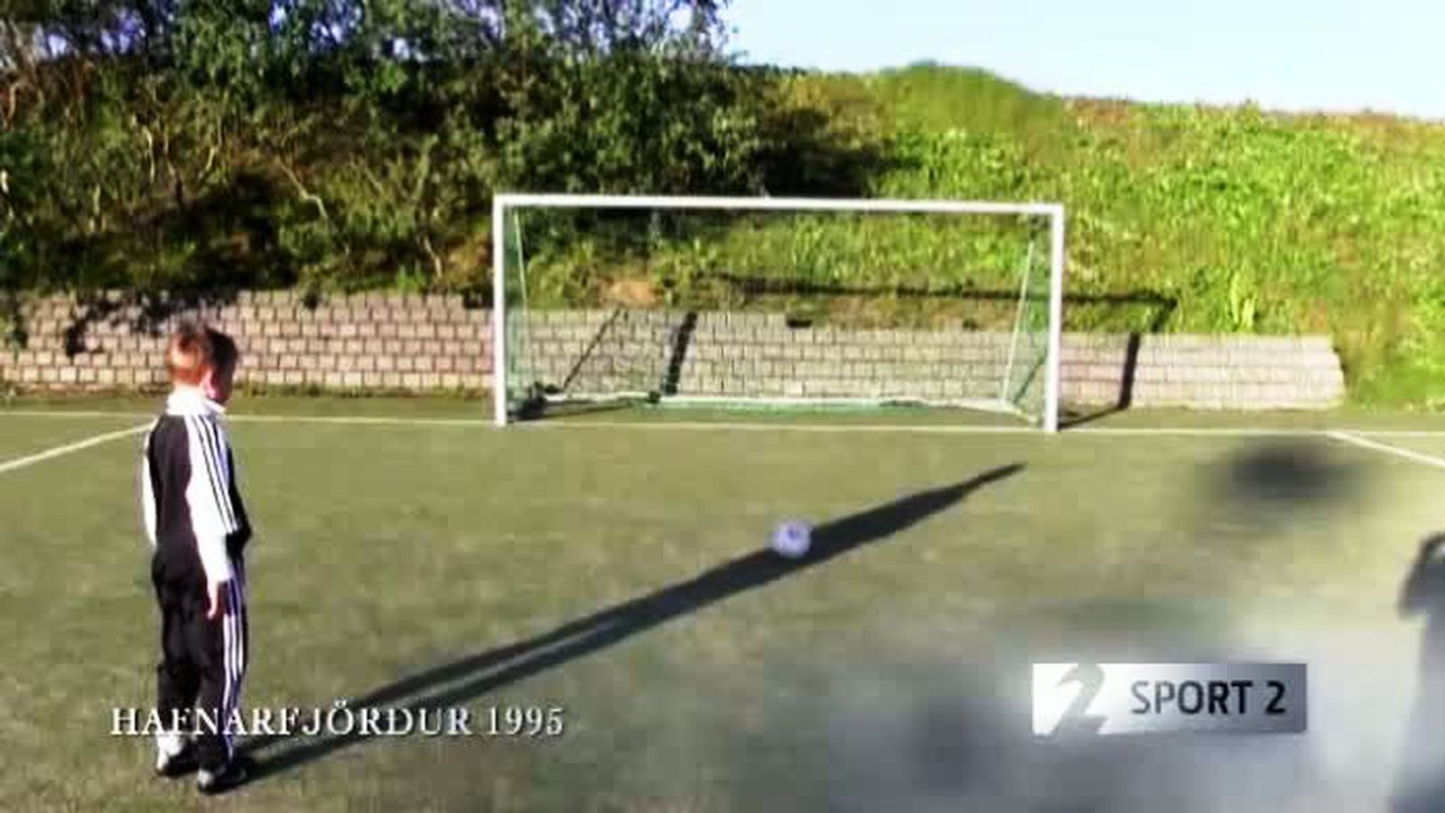 Stöð 2 Sport - Gylfi Sigurðsson árið 1995 - Sjónvarp - Vísir