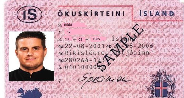 Brennslan - Rafrænt ökuskírteini á leið á markað : ,,Löggan stoppaði mig bara fyrir að vera hallærislegur." 