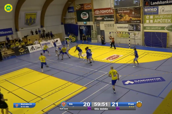 Jónatan heitur eftir leik