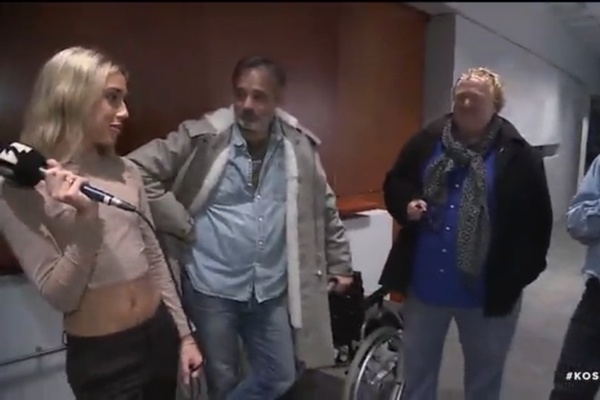 Patti og Bassi með Baltasar og Agli Helga