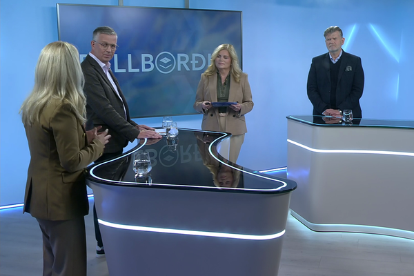 Pallborðið: Grímur, Halla Hrund, Jens Garðar og Víðir mætast
