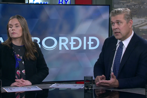 Formenn stjórnarflokkanna ræddu hitamál í Pallborðinu