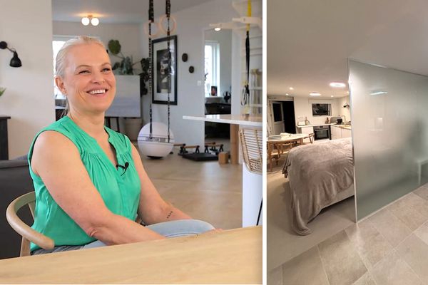 Ísland í dag - Með æfingatæki heima og hannaði töff íbúð í bílskúrnum