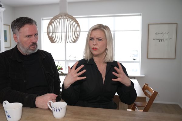Ísland í dag - Morgunkaffi hjá hrollvekjuframleiðendum með dökkar sálir