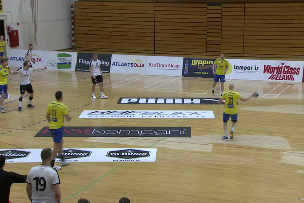 Vítið í leik FH og KA