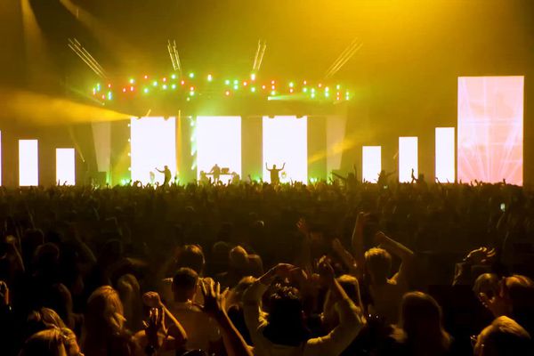 GusGus reif þakið af Höllinni í fyrra