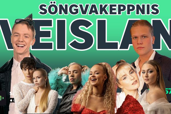 SÖNGVAKEPPNIS - VEISLAN (Diljá P, Sigga Ózk, Kjalar og fleiri...)