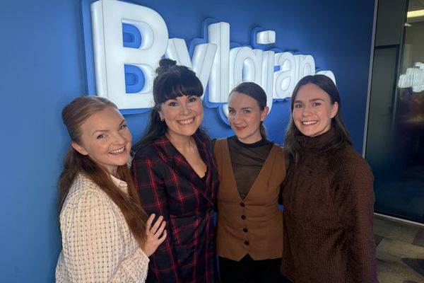 Erna Hrönn: Voru allt æfingatímabilið í hláturskasti