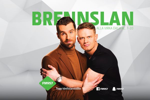 Brennslan - Eftirhermurnar Rikki G og Hjörvar Hafliða