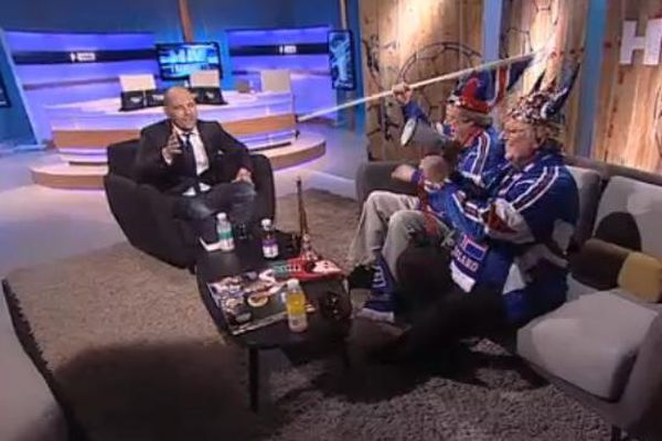 Bestu atriðin úr þætti Þorsteins J. Ísland - Brasilía 