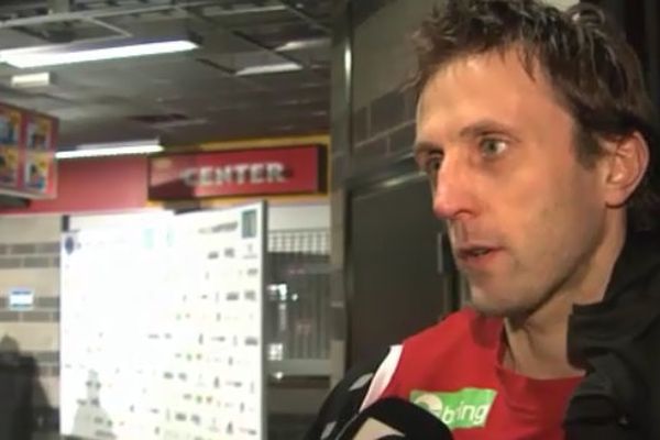 Steinar Ege markvörður Noregs hefur trú á Íslendingum 