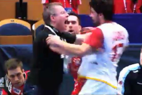 Þeir eru liðið mitt þrátt fyrir tap - brot af því besta gegn Spánverjum