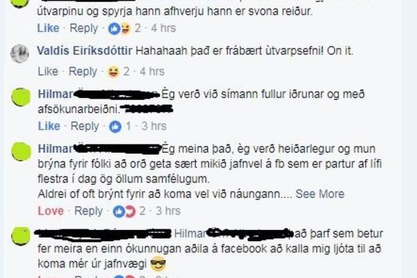 Vala Eiríks - Hilmar biðst opinberlega afsökunar eftir að hafa látið ljót ummæli falla á netinu