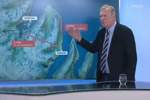 Tveir valkostir skoðaðir fyrir göng til Súðavíkur