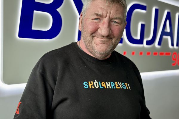 „Annie Mist fékk hreystineistann í Skólahreysti“