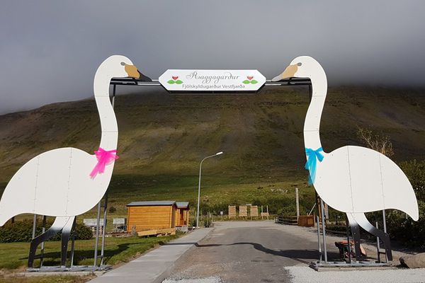 Allir að drífa sig vestur