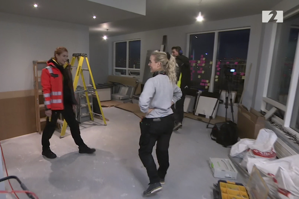 Rafvirkinn Margrét tók þakíbúð í Kópavogi í gegn